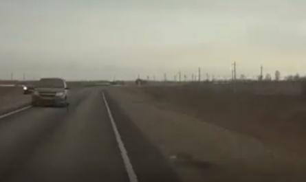 Лихач на «Гранте» разозлил автовладельцев Ставрополья. Видео